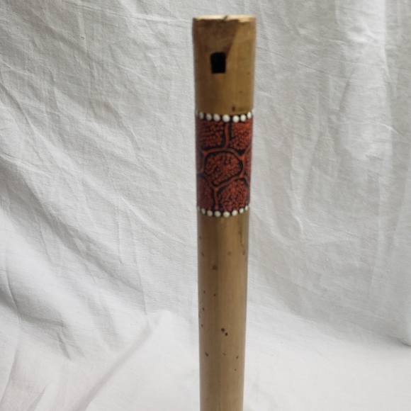 Australian Handcrafted Bamboo Flute Handpainted - Picture 8 of 8